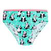 Slip Buonumore da bambina Panda e cuori