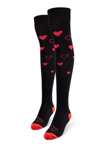 Calze parigine Buonumore Cuori “Love”