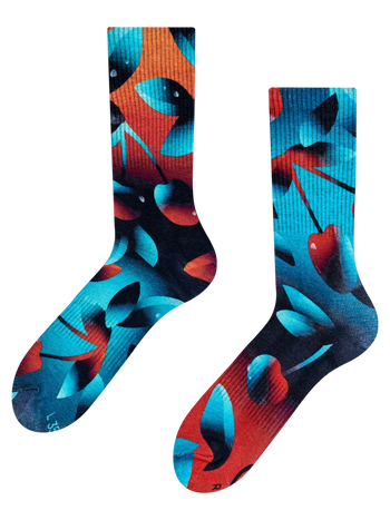 Calzini a coste Amarene