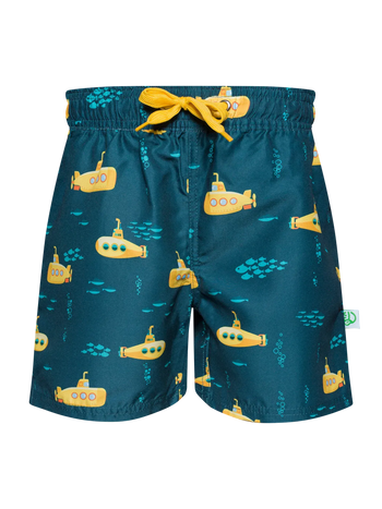 Pantaloncini da bagno Buonumore da bambino Sottomarino giallo