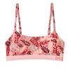 Bralette da donna in modal Foglie rosa
