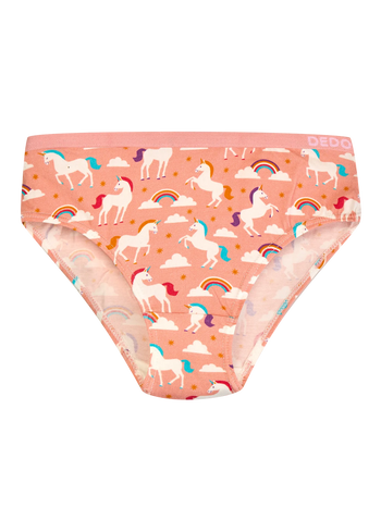 Slip Buonumore da bambina Unicorno tra le nuvole