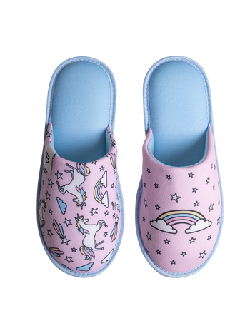 Pantofole Buonumore Unicorno arcobaleno