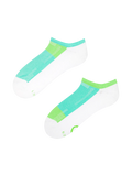 Calzini funzionali da sneaker Verde e menta