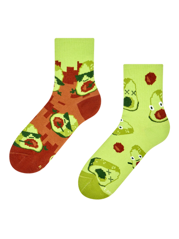 Calzini Buonumore a metà polpaccio Avocado pixellato