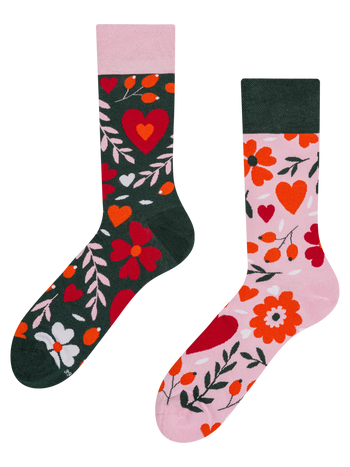 Calzini Buonumore Amore fiorito