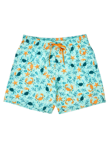 Pantaloncini da bagno Buonumore da uomo Granchio di mare