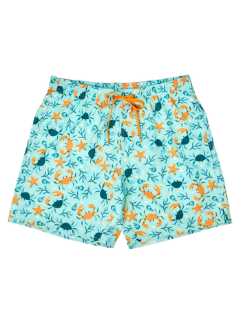 Pantaloncini da bagno Buonumore da uomo Granchio di mare
