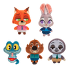 Peluche di Zootropolis - Confezione da 5, 8 cm