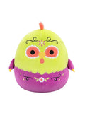 Squishmallows Amparo il galletto Day of the Dead verde e viola, 20 cm