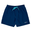 Pantaloncini da bagno da uomo blu scuro