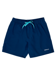 Pantaloncini da bagno da uomo blu scuro