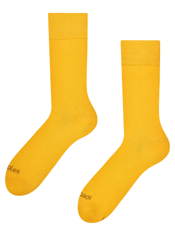Calzini giallo senape