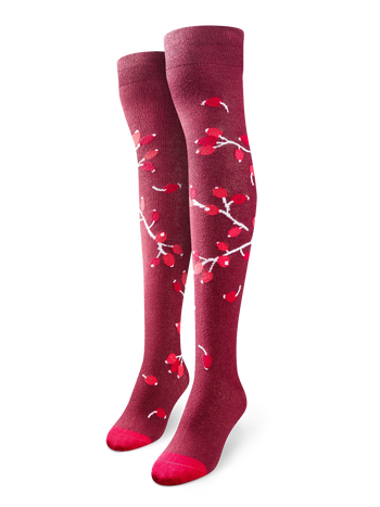 Calze parigine Buonumore Bacche di rosa canina