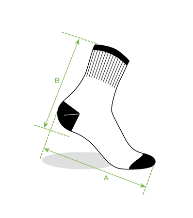 Calzini a metà polpaccio antistress