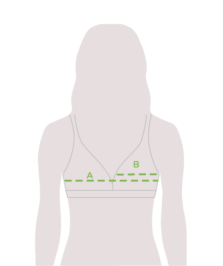 Bralette senza cuciture da donna