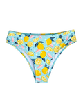 Slip bikini a vita media Limoni estivi