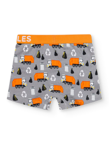 Boxer da bambino Buonumore Camion della spazzatura