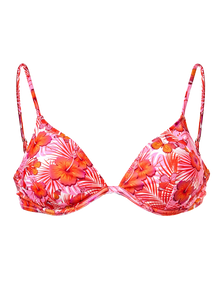 Top bikini con ferretto Ibisco