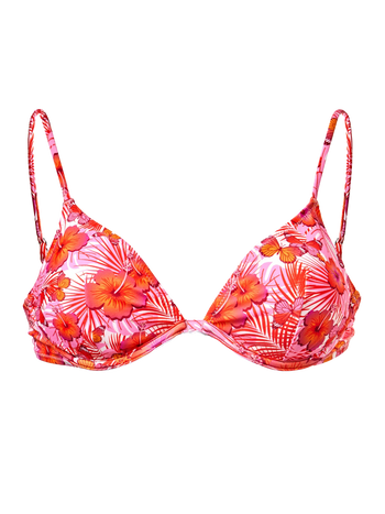 Top bikini con ferretto Ibisco