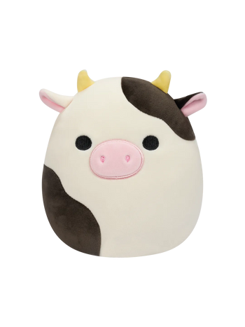 Squishmallows Connor, la mucca bianca e nera, 20 cm