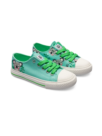 Scarpe di tela Buonumore per bambini Koala felice