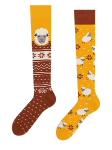 Calze al ginocchio Buonumore Pecora con maglione
