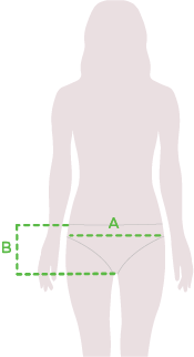 Slip bikini regolabili