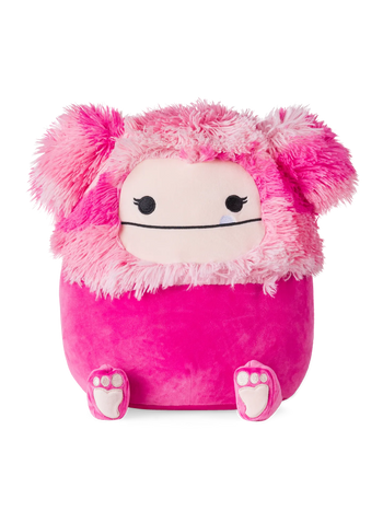SQUISHMALLOWS Heiley lo yeti rosa, dimensioni: 30 cm