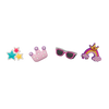 Confezione da 4 charm rimovibili per bambini Principessa