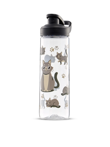 Borraccia Buonumore Gatto grigio 700 ml