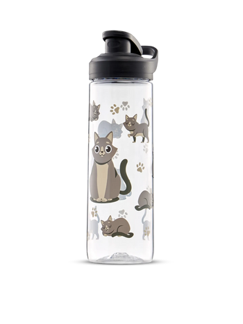 Borraccia Buonumore Gatto grigio 700 ml