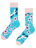 Calzini Buonumore Fiori di ciliegio e airone