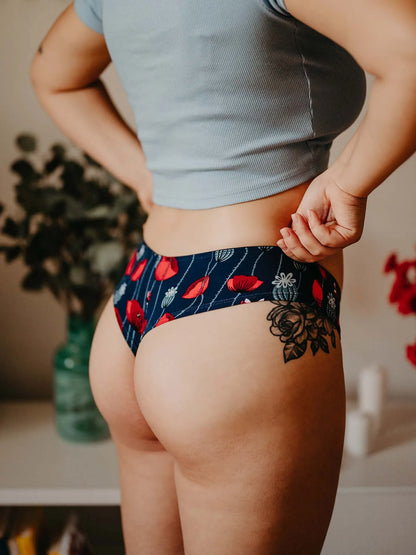 womens-brazilian-panties-ladybugs-poppy-flowers-b4/b48778f299584220ac2b579c50705f5cf722bd2e