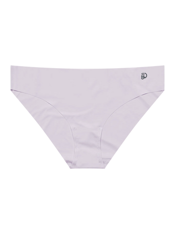Slip senza cuciture da donna lilla pastello