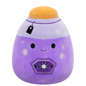 Squishmallows Kensington - La pozione viola fluo con etichetta, 20 cm