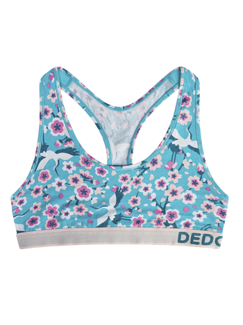 Bralette da donna Buonumore Fiori di ciliegio e airone