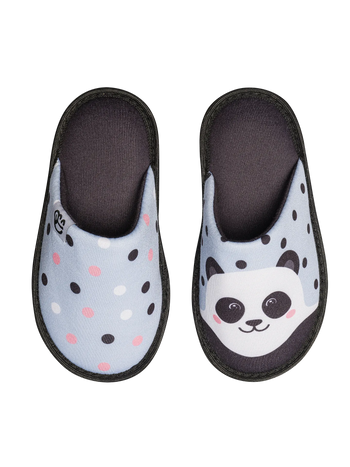 Pantofole da bambino Buonumore Panda felice