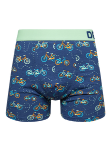 Boxer aderenti da uomo Buonumore Bicicletta arancione
