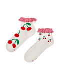 Calzini cutecore Ciliegie da picnic