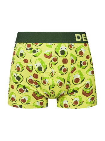 Boxer aderenti corti da uomo Avocado pixellato