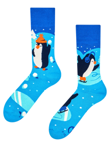 Calzini caldi Pinguini sui pattini