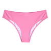 Slip bikini a vita media rosa confetto