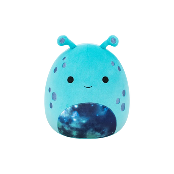 Squishmallows Garth l'alieno verde ottanio con pancia galattica, 30 cm