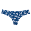 Slip brasiliano Buonumore da donna Fantasia in blu