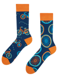Calzini Buonumore Bicicletta arancione