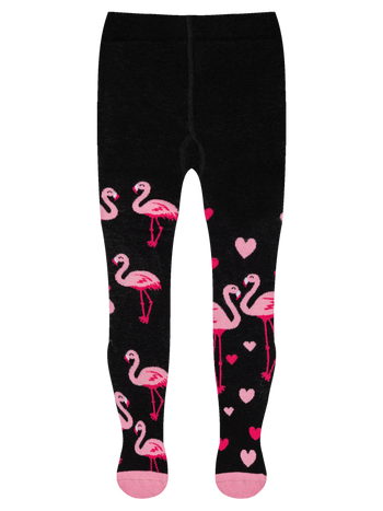 Calzamaglie Buonumore per bambini Fenicotteri e cuori