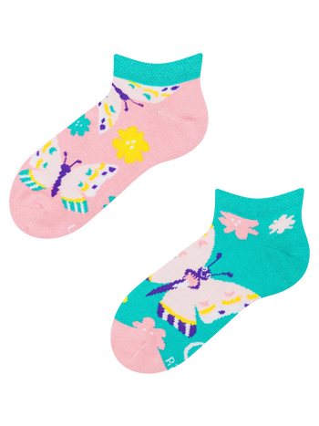 Calzini alla caviglia Buonumore per bambini Farfalle delicate