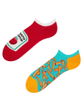 Calzini sneaker Buonumore Patatine fritte e ketchup