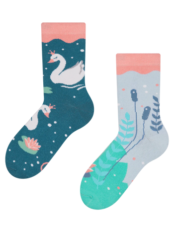 Calzini Buonumore per bambini Cigni